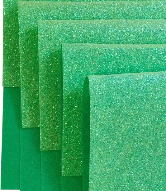 glitter felt sheets