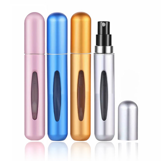 Perfume Atomizer Spray Bottles, Pack of 4 Refillable 10ml Compact Atomizers