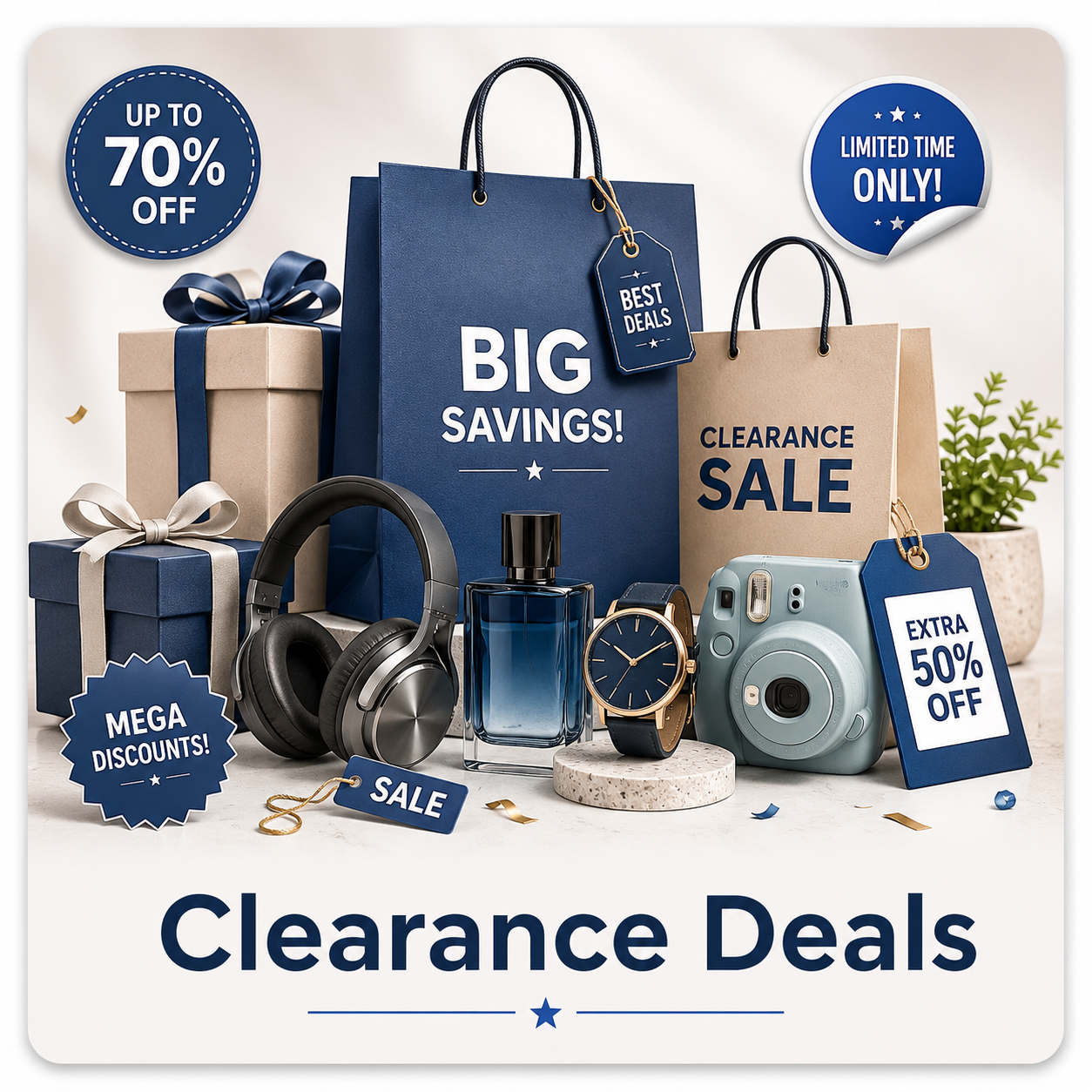 Clearance deals and discounted products available from a UK online shop