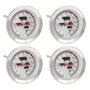 Bruhl stainless steel meat probes pack of 4 on white background
