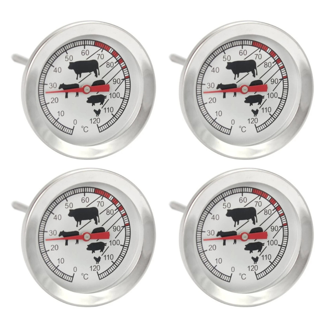 Bruhl stainless steel meat probes pack of 4 on white background