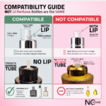 perfume atomiser compatible with most standard spray bottles