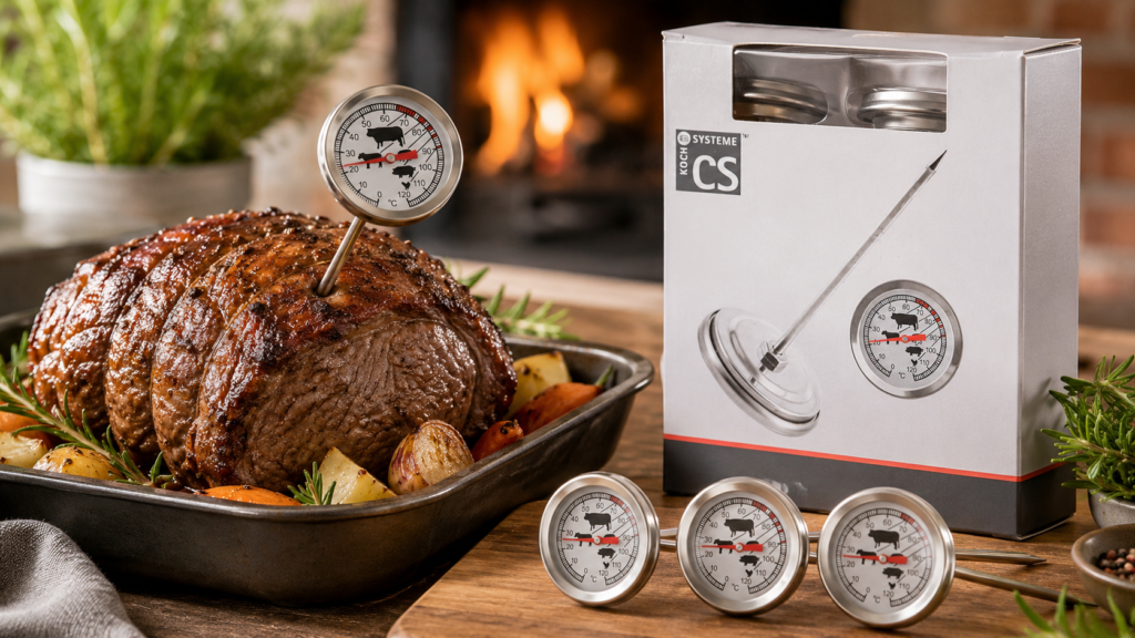 stainless steel meat probes pack of 4