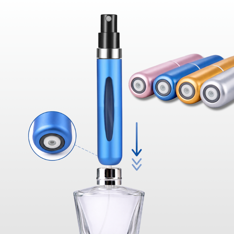Refillable perfume atomiser