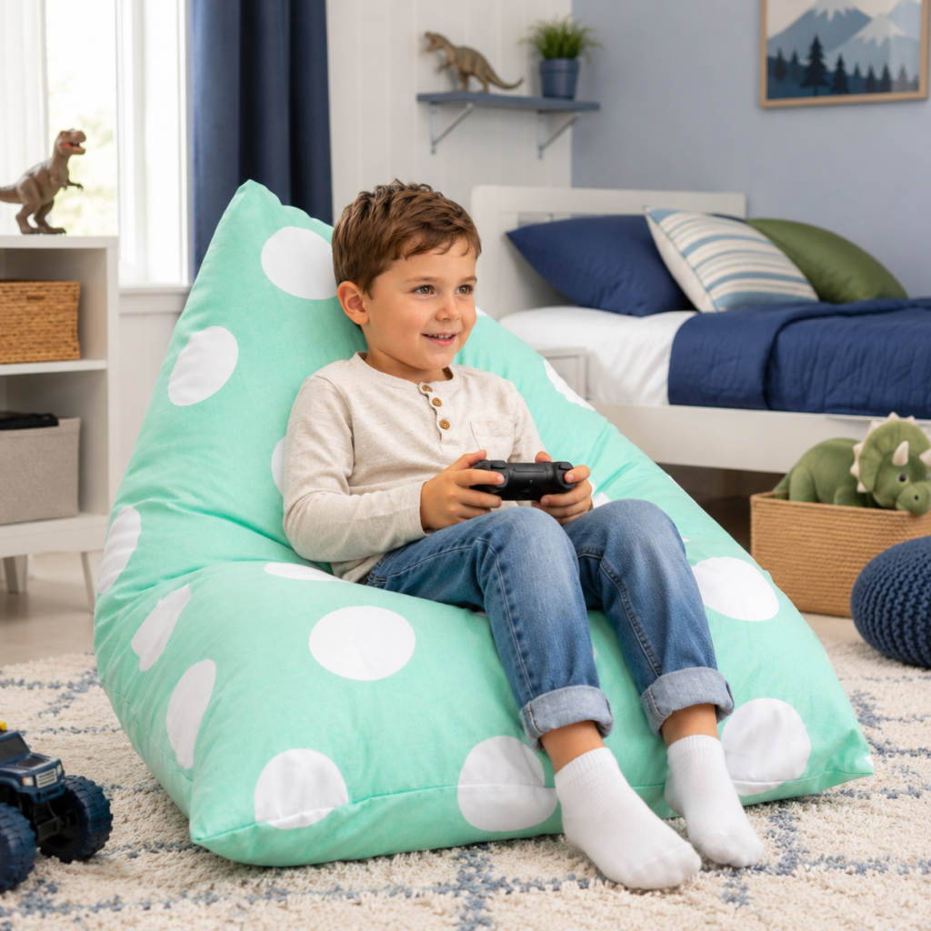 bean bag cover teddy storage for kids playrooms and gaming rooms
