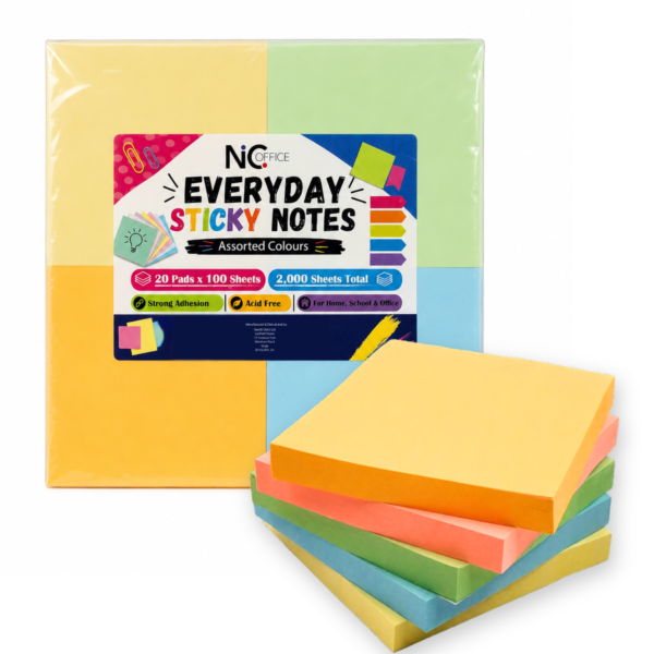 nc office everyday sticky notes pack