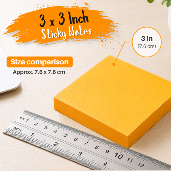 smooth writing sticky notes 70gsm paper