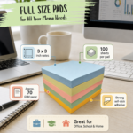 sticky notes 20 pads 100 sheets each